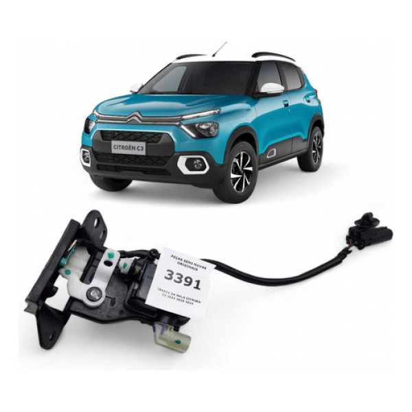 Tranca Da Mala Citroën C3 2022 2023 2024 