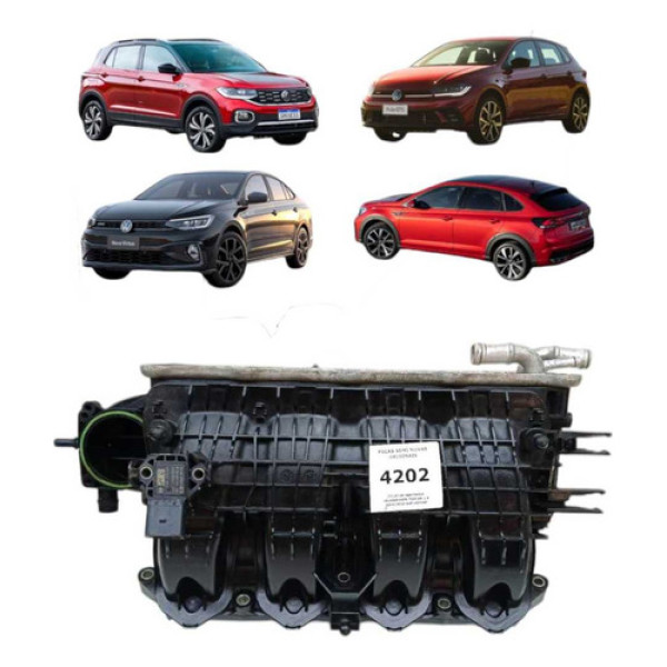 Coletor De Admisão Golf/jetta/polo/t-cross 1.4 2014/2020