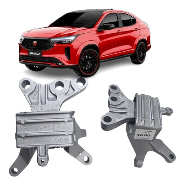Coxim Motor Direito Original Fiat Fastback Pulse 1.0 Turbo
