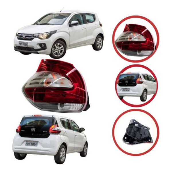 *lanterna Esquerda Fiat Mobi Ano 2016 A 2024 Original