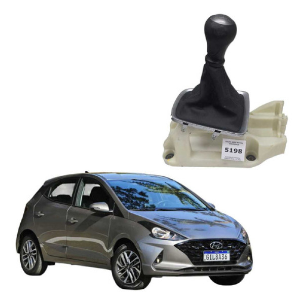 *alavanca Manopla Marcha Hyundai Hb20 1.0 2022