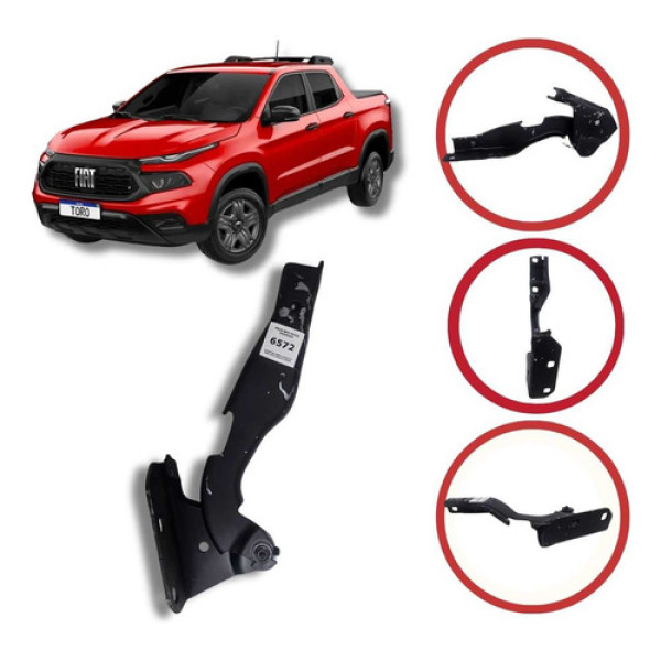 Dobradiça Braço Capô Direita Fiat Toro 21544 Original Mopar