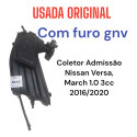 *coletor Admissão Nissan Versa, March 1.0 3cc 2016/2018