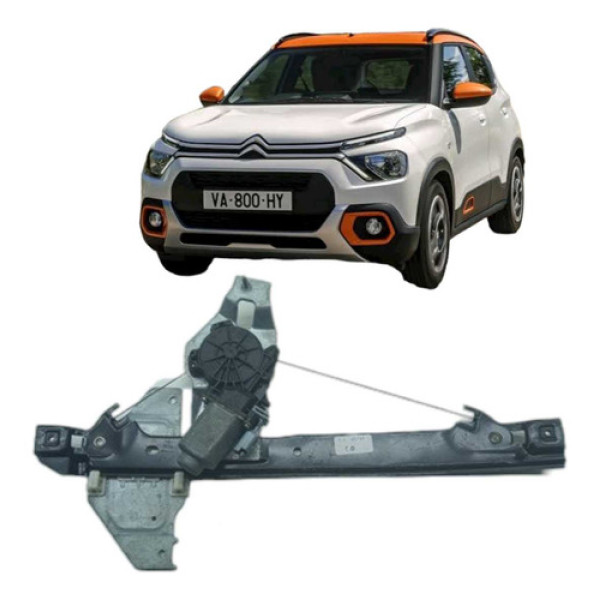 *máquina Do Vidro Elétrico C3 13/21 Traseiro Direito 