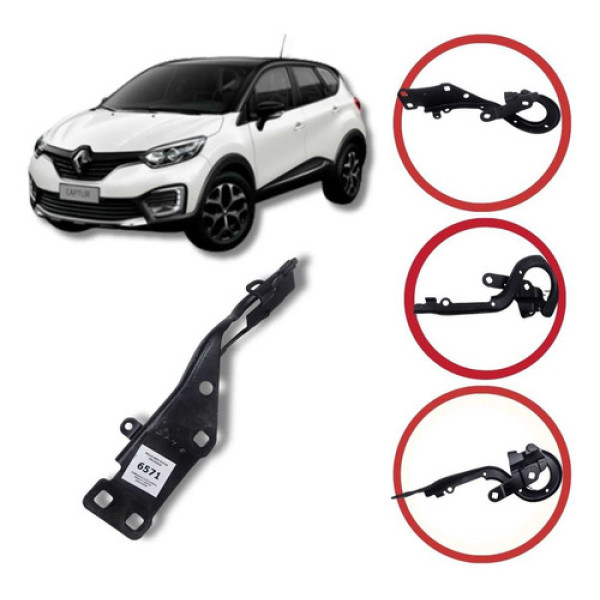 Dobradiça Braço Capô Direita Renault Captur 1.6 2018 