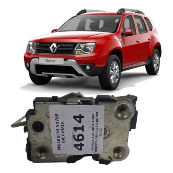 *tranca Elétrica Traseira Direita Renault Duster 13/20