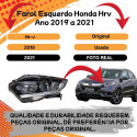 *farol Esquerdo Honda Hrv Ano 2018 A 2021 Original 