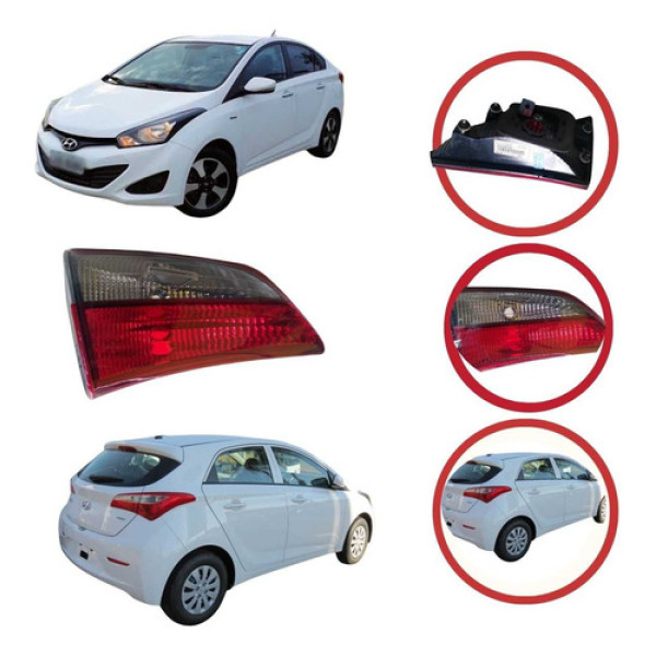 *lanterna Tampa Traseira Direita Hyundai Hb20 2012 A 2015