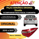 *lanterna Direita Sem Led Toyota Corolla 2015 A 2017
