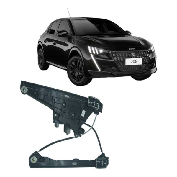 Máquina Vidro Elétrico Dianteiro Esquerdo Peugeot 208 21/22 