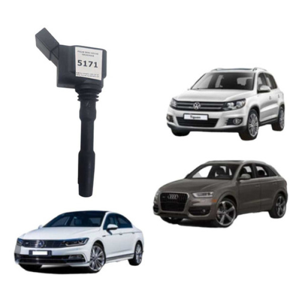 *bobina Ignição Audi Q3 Vw Jetta Tiguan 2.0 06h905110p