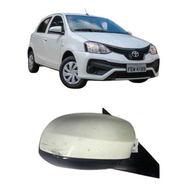 Retrovisor Elétrico Direito Etios 2015 A 2020