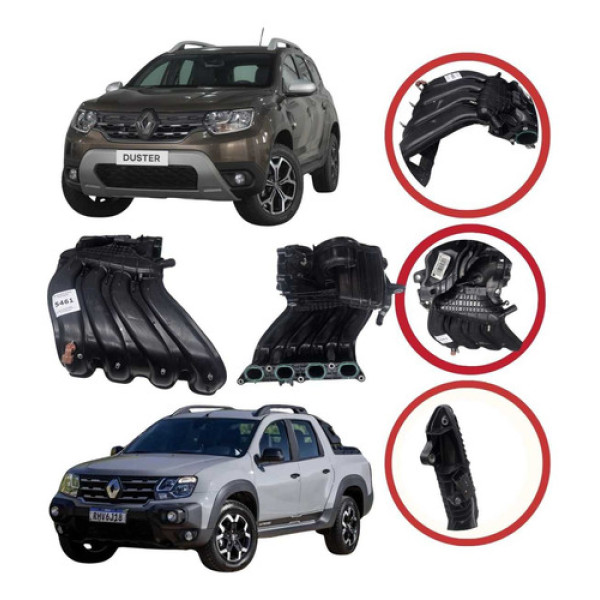 Coletor Admissão Duster/captur/ Oroch 1.6 16v 1317549s01