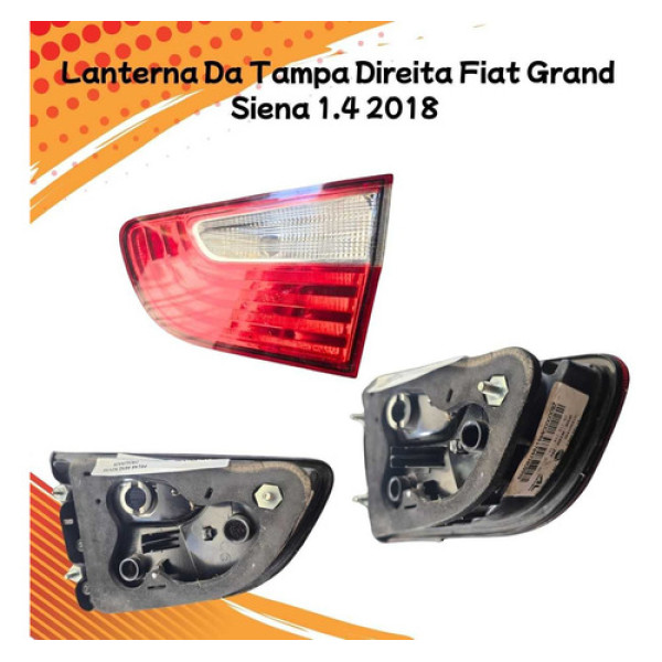 *lanterna Da Tampa Direita Fiat Grand Siena 1.4 2018 