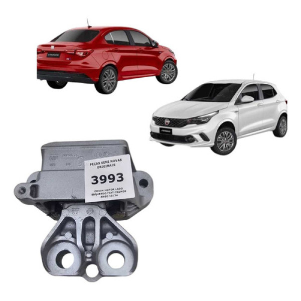 *coxim Calço Motor Lado Esquerdo Fiat Cronos Argo 1.3 19/24