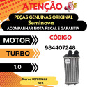 *intercooler Citroen C3 1.0 12v Turbo 2023 A 2025 984407248