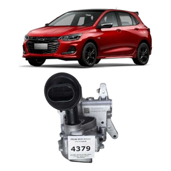 *bomba De Óleo Gm Onix 1.0 3cc 2021/2023 55496656