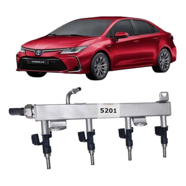 *flauta Bico Injetor Toyota Corolla 2.0 Ano 2020 A 2024