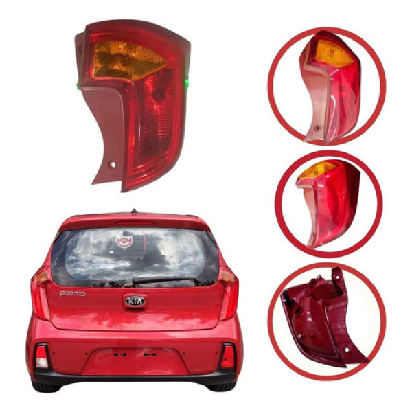 *lanterna Direita Picanto Laranja 2011 A 2016