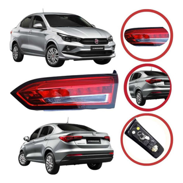 *lanterna Tampa Traseira Direita Cronos Drive 2018 A 2022