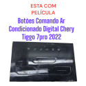 Botões Comando Ar Condicionado Digital Chery Tiggo 7pro 2022