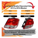 *lanterna  Direita Chevrolet Onix 2012 A 2016 Bicolor