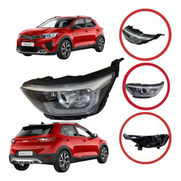 *farol Kia Stonic Led Esquerdo 2022 2023 2024 Original