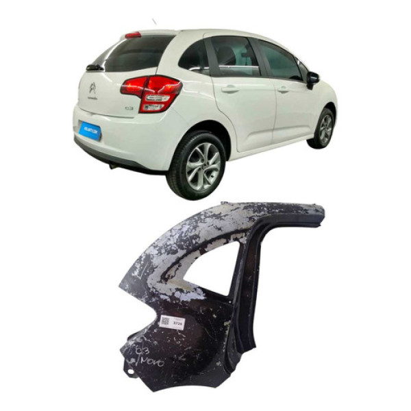 *folha Lateral Traseira Direita Citroen C3 2013/2020