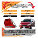 Lanterna Esquerda Chevrolet Prisma 2017 A 2022 Esquerdo/motorista Vermelho