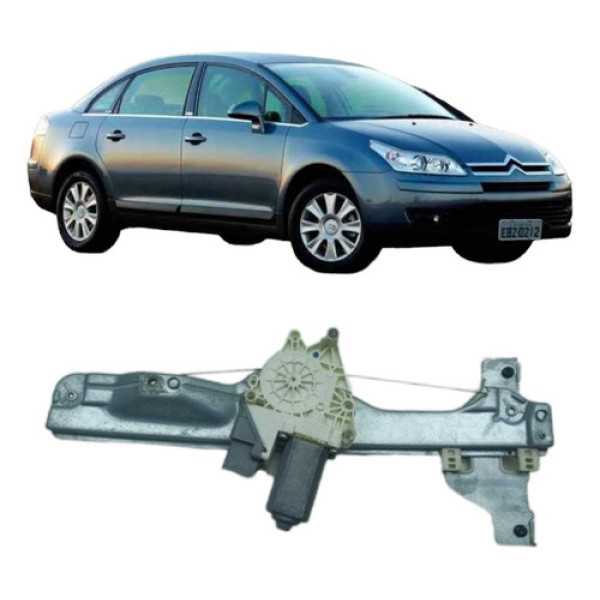 *máquina Do Vidro Elétrico C4 Pallas Traseiro Direito 