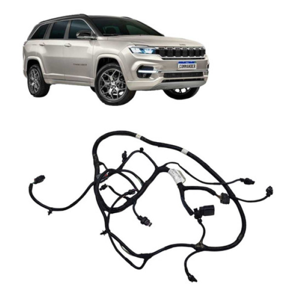 *chicote Traseiro Para-choque Jeep Commander 22/24 534942860