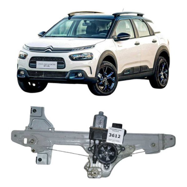 *máquina Vidro Elétrico Traseiro Direito Citroen C4 Cactus