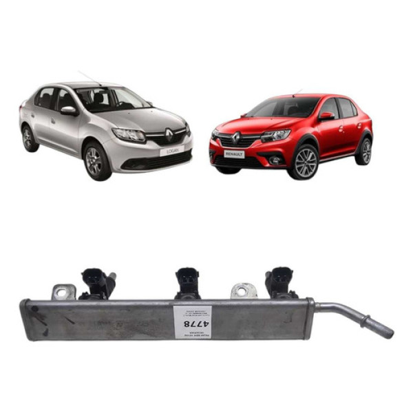 Flauta Dos Bicos Renault Kwid Sandero 3cc 1.0 175204033r 