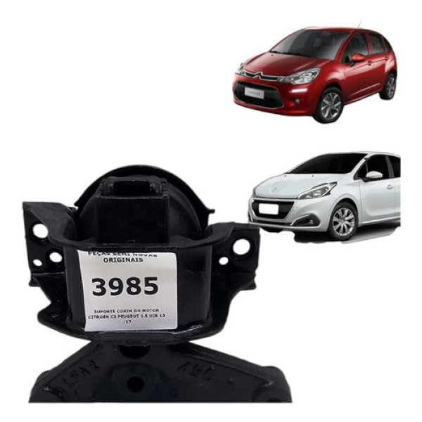 *suporte Coxim Do Motor Citroen  C3 Peugeot  1.5 Dir  13 /17