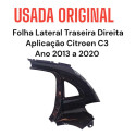 *folha Lateral Traseira Direita Citroen C3 2013/2020