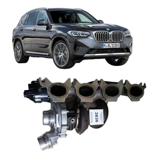 Turbina Bmw Motor B48 252cv X3 X4 430i 2018/2023