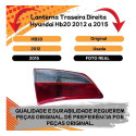 *lanterna Tampa Traseira Direita Hyundai Hb20 2012 A 2015
