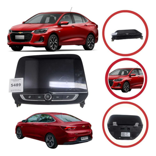 *tela Multimídia Onix 1.0 Turbo 2021/2024 545290509