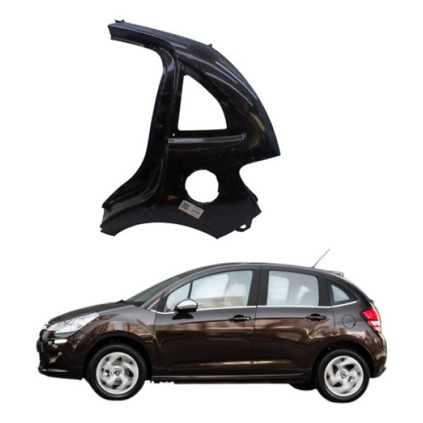 *folha Lateral Traseira Esquerda Citroen C3 2013/2020