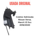 *coletor Admissão Nissan Versa, March 1.0 3cc 2016/2018