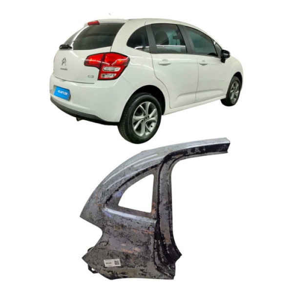 *folha Lateral Traseira Direita Citroen C3 2013/2020