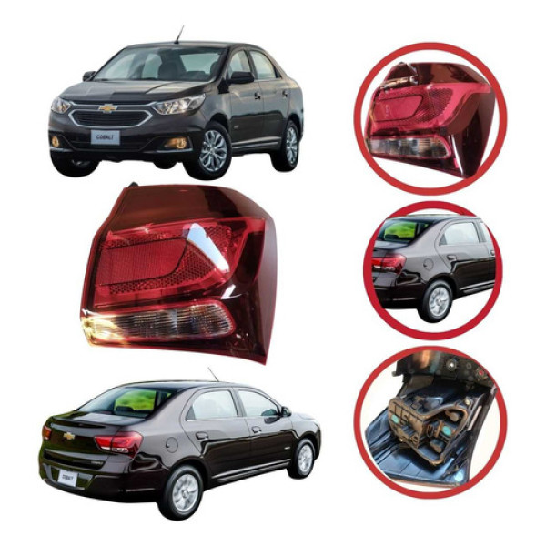 *lanterna Direita Chevrolet Cobalt 2017 A 2020
