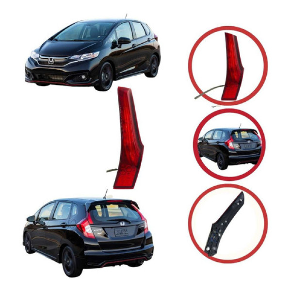 *lanterna Da Tampa Traseira Direita Honda Fit 2018 A 2020