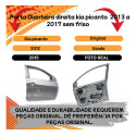 Porta Dianteira Direita Kia Picanto 2013 A 2017 Sem Friso Dianteira Direito