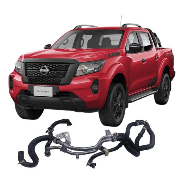 Tubo Cano Água Bomba Água Nissan Frontier 2021 /2024 2.3