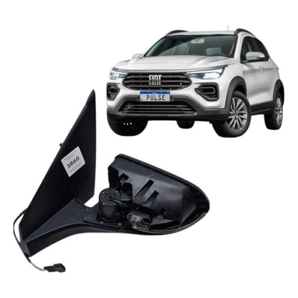 *retrovisor Elétrico Esquerdo Fiat Pulse C/pisca 2021 A 2023