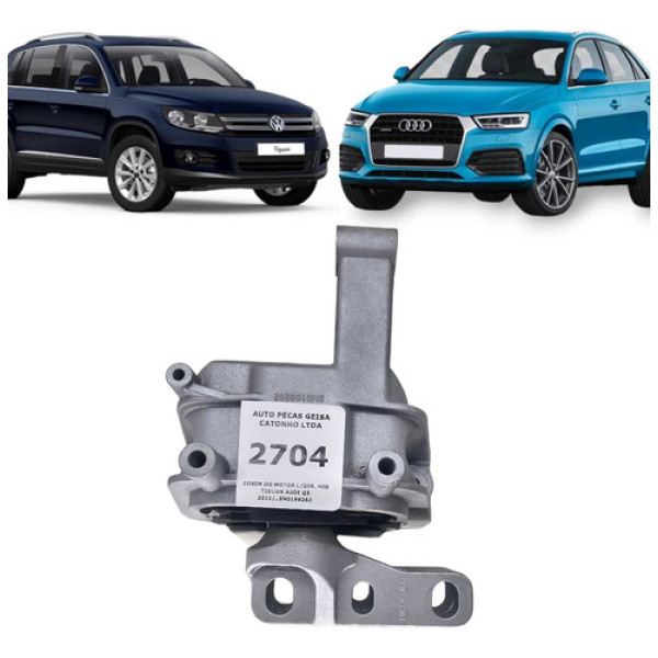 Coxim Ld Dir/ Motor Tiguan 2.0 Tdi Audi Q3 2.0 2013 À 2018