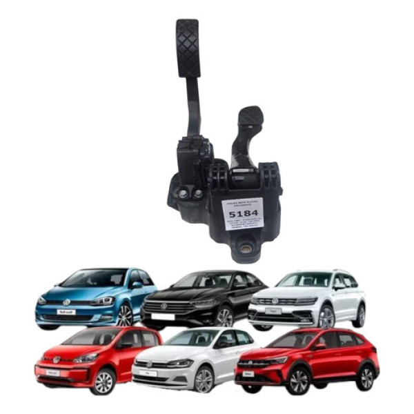 Pedal Freio Vw Gol Voyage G7 G8 C/pedal Acelerador E Suporte