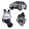Carcaça Da Válvula Termostática Corolla Xei 2016 17 18 2019