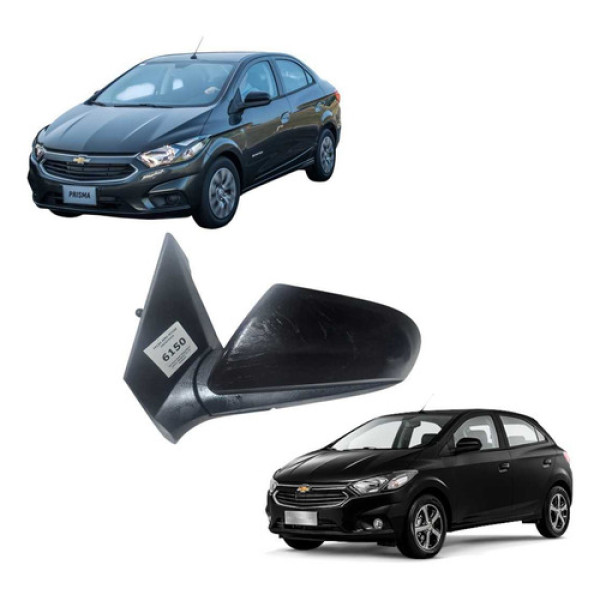 Retrovisor Manual Esquerdo Onix/prisma 2013 A 2019